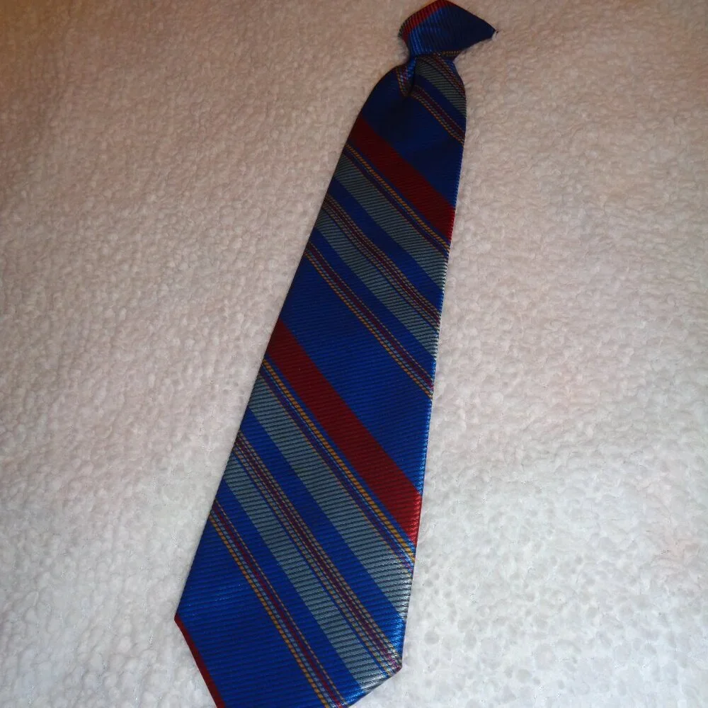 Custom Tailored Vintage Clip On Neck Tie